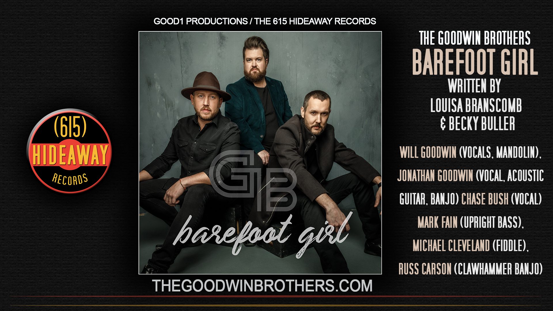 The Goodwin Brothers – Barefoot Girl – Bluegrass Music “Audio Spotlight”